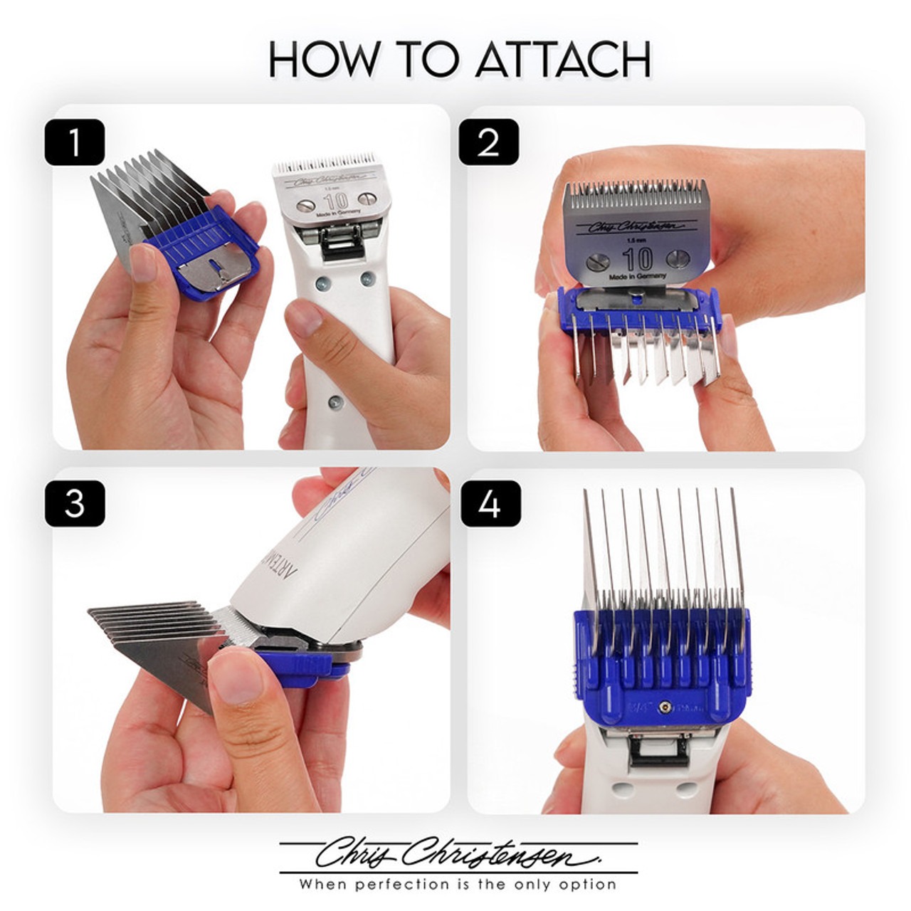 CC - 5 Pc Comb Set