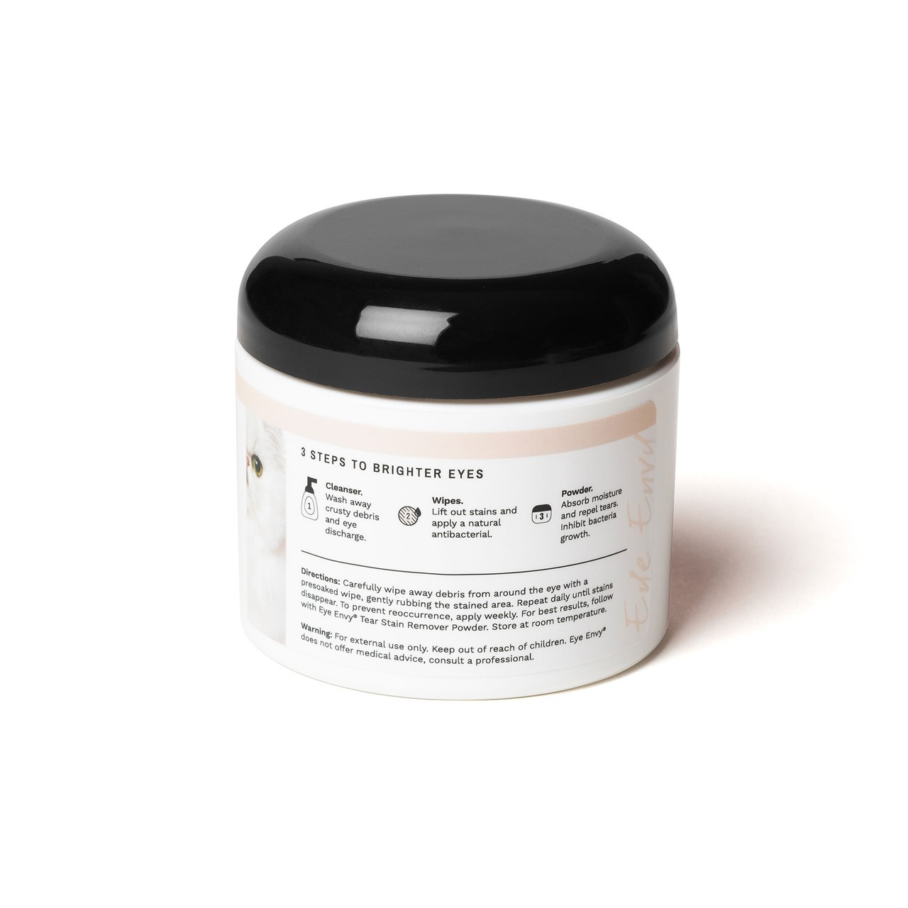 Eye Envy Tear Stain Remover Wipes - Cats