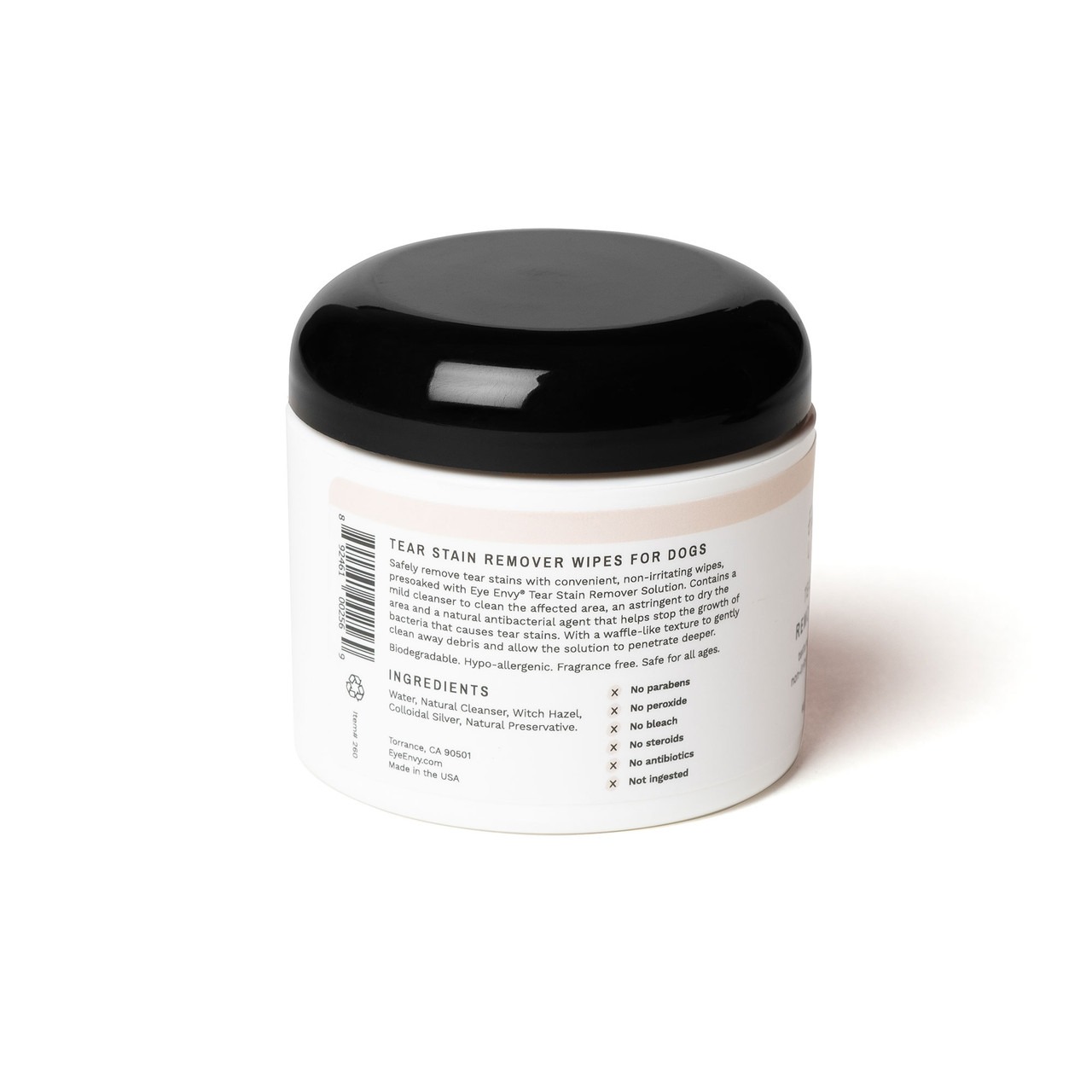 Eye Envy Tear Stain Remover Wipes - Dogs