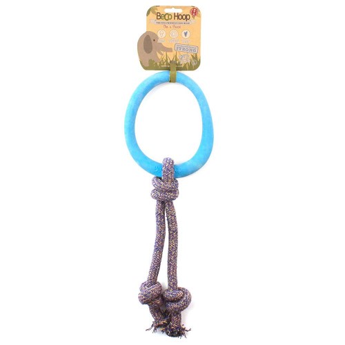 Beco Rubber Hoop On Rope