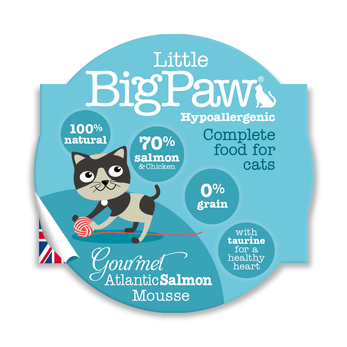 Little Big Paw - Atlantic Salmon (CAT) - 85 Grams 
